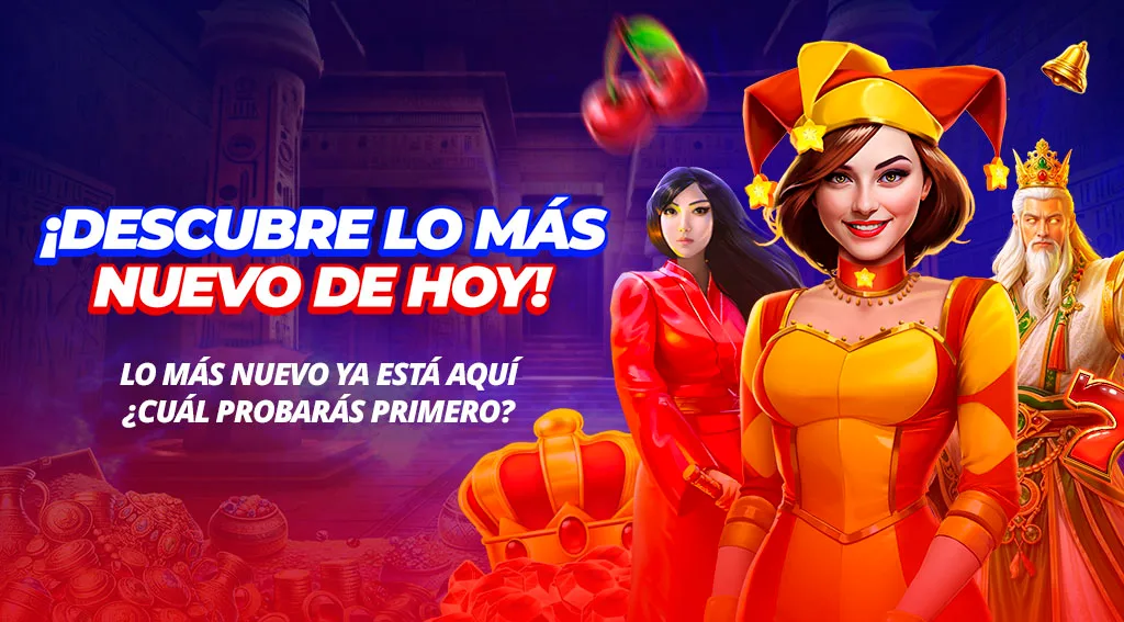 Ficha promocional horizontal con el rótulo Juegos Nuevos de la Semana y una composición de miniaturas de tragamonedas.