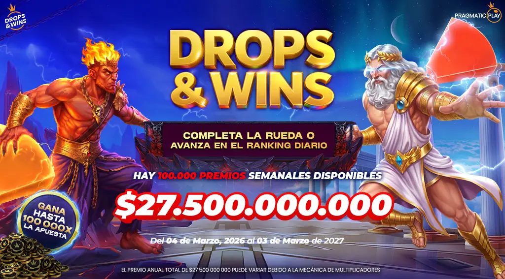 Ficha promocional de una campaña de torneos de temporada con un trofeo dorado sobre fondo rojo y el nombre del proveedor.